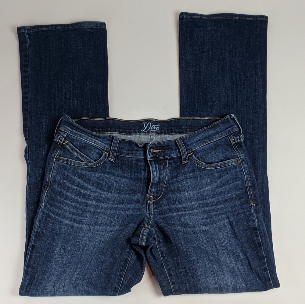 Old Navy Diva Jeans Denim Stretch Boot Cut 6Long